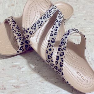 Croc sandals